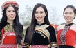 Á hậu Thùy Linh, Ngọc Hằng khoe sắc với trang phục thổ cẩm Tây Bắc