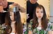 Chồng trổ tài cắt tóc mái cho vợ, tạo ra... cái kết đắng ngắt