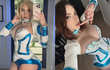 Biến hình thành Emma Frost, nữ coser khiến netizen "ngộp thở" vì vòng 1