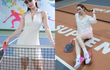 Hot girl sân pickleball diện áo ngủ hờ hững hút view "ầm ầm"