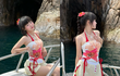 Hot girl FAPtv giao diện cực cháy đi biển nhưng trang phục "lạ lắm"