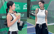 “Nữ thần thanh xuân” Jun Vũ khoe dáng kín đáo trên sân pickleball