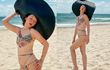 Trang Hý diện bikini khoe thân hình tròn trịa vẫn cực cuốn hút