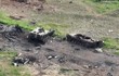 Hình ảnh 'nghĩa địa' xe thiết giáp Nga bị phá hủy ở Donetsk 
