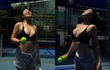 Ăn mặc khó hiểu phơi nắng ở sân pickleball, gái xinh gây chú ý