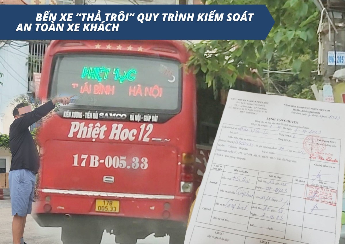 Bài 1: Loạt bến xe “thả trôi” quy trình kiểm soát an toàn xe khách