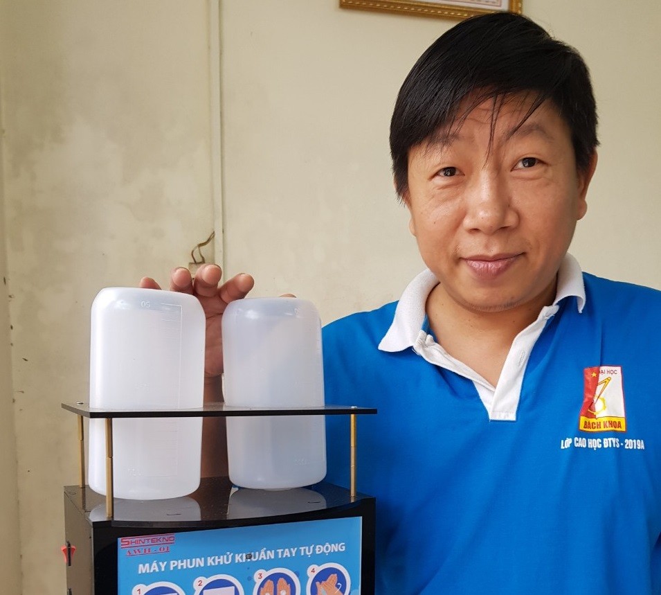 TS. Nguyễn Phan Kiên: Chế tạo sản phẩm chống dịch COVID-19 “đắt như tôm tươi“