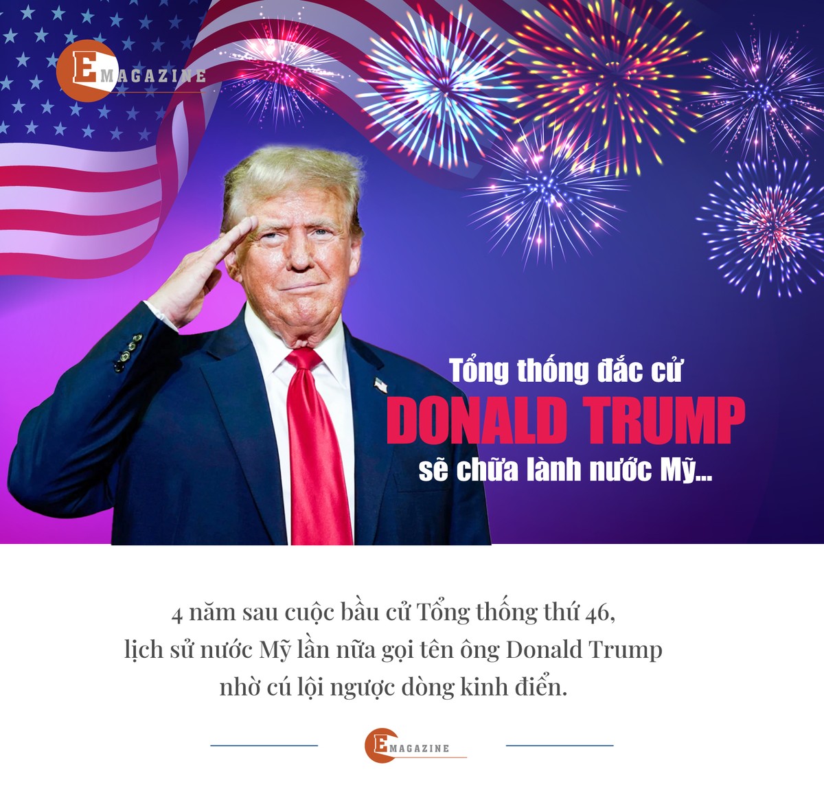 [e-Magazine] Tong thong dac cu Donald Trump se chua lanh nuoc My…