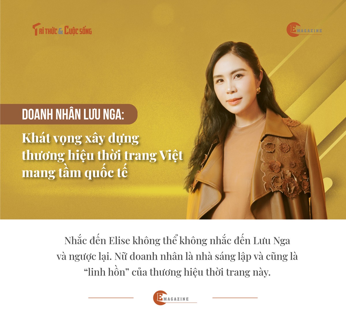 [e-Magazine] Khat vong xay dung thuong hieu thoi trang Viet mang tam quoc te