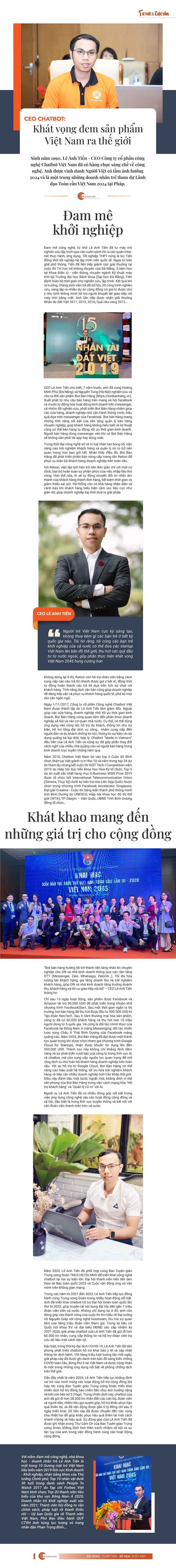 CEO ChatBot: Khat vong dem san pham Viet Nam ra the gioi