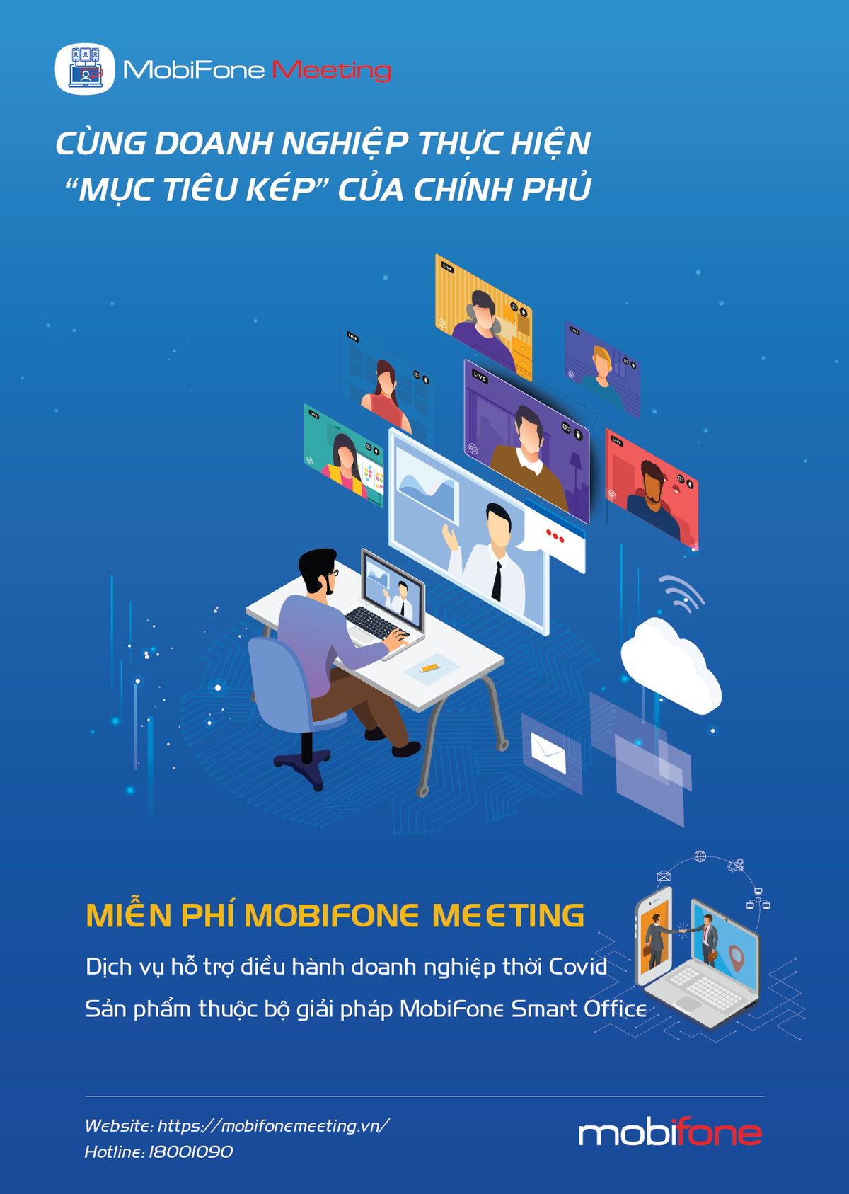 MobiFone day manh cac san pham dich vu, dong hanh cung muc tieu kep cua Chinh phu