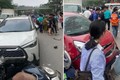 Tin tức 24h: Bất ngờ tăng tốc, nữ tài xế ô tô lao thẳng vào người đi đường