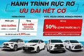 Ngập tràn ưu đãi khi mua Vios, Veloz Cross, Avanza Premio và Yaris Cross trong tháng 7