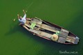 Zoom Hà Nội: Cụ ông đánh cá trong ô nước sông Hồng