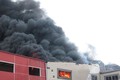 Cháy dữ dội tại khu công nghiệp Khai Sơn – Bắc Ninh