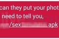 Tung tin người dùng lộ ảnh sex, hacker phát tán mã độc mới