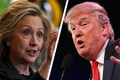 Trước tranh luận trực tiếp, bà Clinton dẫn trước ông Trump 4 điểm