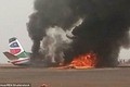 Hiện trường máy bay chở 45 người rơi ở Nam Sudan