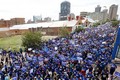 Hình ảnh biểu tình dữ dội phản đối Tổng thống Nam Phi