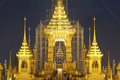 Cận cảnh Đài hóa thân Hoàng gia tưởng nhớ Vua Thái Lan Bhumibol