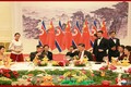 Cận cảnh tiệc chiêu đãi ông Kim Jong-Un tại Trung Quốc