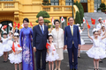 Thủ tướng Nguyễn Xuân Phúc chủ trì Lễ đón Thủ tướng Nhật Bản