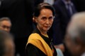 Bà San Suu Kyi lần đầu xuất hiện trực tiếp sau vụ chính biến