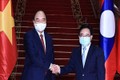 Chủ tịch nước Nguyễn Xuân Phúc hội kiến Thủ tướng Lào