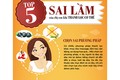 Top 5 sai lầm của chị em khi thanh lọc cơ thể