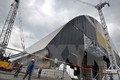 Hoàn thành “quan tài thép” khổng lồ chụp lên nhà máy Chernobyl 