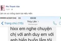 Phi Thanh Vân cố tình để lộ tin nhắn “mật” “dìm” Bảo Duy?