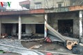 Chập điện gây cháy lớn thiêu rụi 3 ki-ốt ở chợ Hỗ, Hải Phòng