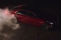 Màn đốt lốp hoành tráng đầu tiên của Cadillac CTS-V 2016