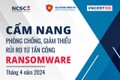 Cẩm nang phòng, chống, giảm thiểu rủi ro từ tấn công ransomware