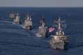 Sức mạnh tàu sân bay Mỹ-Nhật sát cánh tập trận trên biển Đông