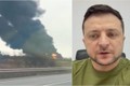 Nóng: Sân bay quân sự Vinnytsia của Ukraine bốc cháy nghi ngút!