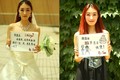 Nữ sinh viên mặc váy cưới cầu hôn bạn trai