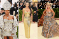 Rihanna, Kim Kardashian gợi cảm hết cỡ trên thảm đỏ Met Gala