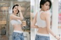 Ngọc Trinh khoe vòng eo 56 cm, body nuột nà