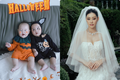 Nhóc tì nhà Phương Oanh hoá trang Halloween, Khánh Vân tung ảnh cưới