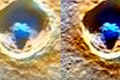 Cận cảnh vật thể khổng lồ màu xanh bí ẩn trên sao Thủy
