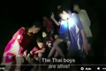 Những hình ảnh đầu tiên và lời “cảm ơn” của đội bóng Thái Lan mất tích
