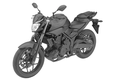 Yamaha chuẩn bị ra mắt naked bike 320cc MT-03 mới