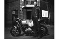 David Beckham làm “lộ hàng” cafe racer Triumph mới