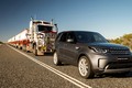 Xem ôtô Land Rover Discovery kéo đoàn xe 110 tấn