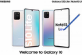 Samsung lộ giá bán của Galaxy S10 Lite và Note 10 Lite