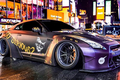 Nissan GT-R R35 Liberty Walk phong cách Joker trên phố Mỹ