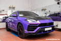 Lamborghini Urus hơn 20 tỷ khoác "áo tím mộng mơ" ở Sài Gòn