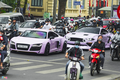 Dàn siêu xe triệu USD tụ họp cuối tuần tại Hà Nội