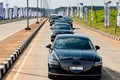 "Soi" dàn xe ôtô điện chở lãnh đạo tham dự Hội nghị thượng đỉnh G20